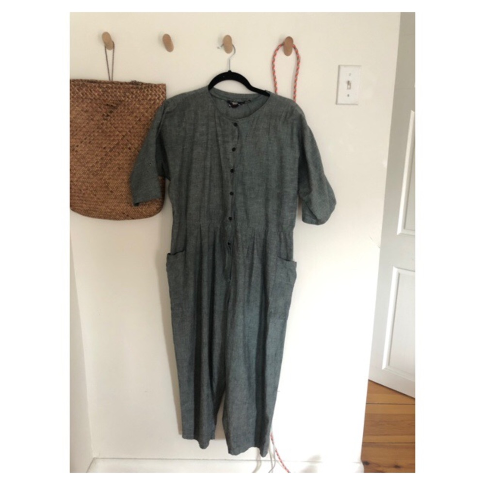 Vintage Linen Jumpsuit